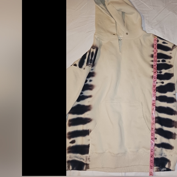 Free People Washed It's A Vibe Hoodie X-SMALL Sweatshirt Tie Dye - Picture 6 of 10